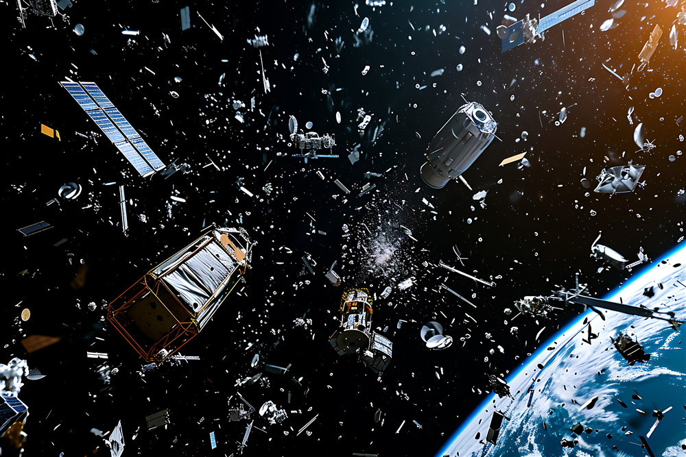 Space Junk Crisis: Can AI and Robots Clean Up Earth’s Orbit?